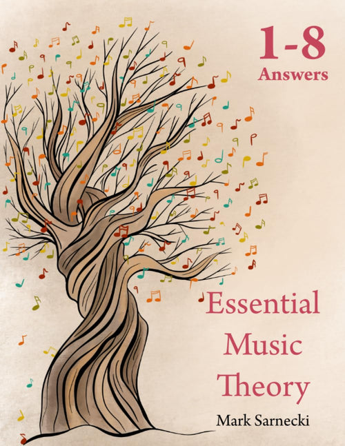 Essential Music Theory, Levels 1-8 Answers - Mark Sarnecki San Marco Publications Music Books for sale canada
