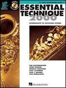 ESSENTIAL TECHNIQUE FOR BAND WITH EEI - INTERMEDIATE TO ADVANCED STUDIES Eb Alto Saxophone, Book & CD Hal Leonard Corporation Music Books for sale canada