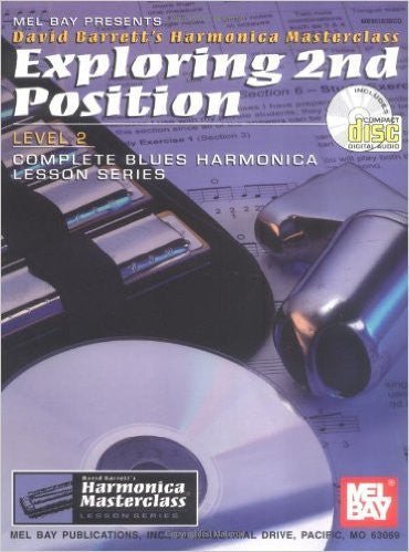 Exploring 2nd Position Level 2 (Book & CD) Mel Bay Publications, Inc. Music Books for sale canada