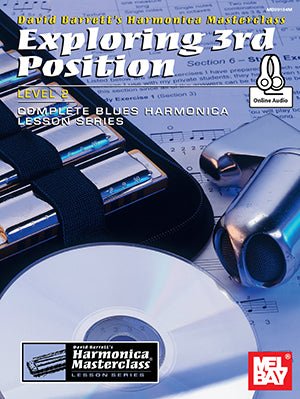 Exploring 3rd Position, Level 2 (Book + Online Audio) Mel Bay Publications, Inc. Music Books for sale canada