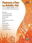 Famous & Fun for Adults, Pop, Book 3 Default Alfred Music Publishing Music Books for sale canada