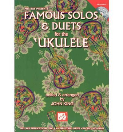 Famous Solos & Duets for the Ukulele (Book & CD) Mel Bay Publications, Inc. Music Books for sale canada