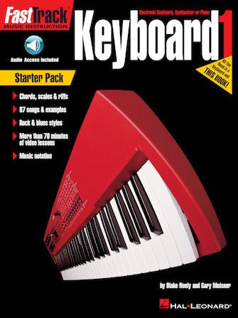 FastTrack KEYBOARD METHOD – BOOK 1 Hal Leonard Corporation Music Books for sale canada
