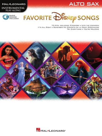Favorite Disney Songs for Alto Sax Hal Leonard Corporation Music Books for sale canada