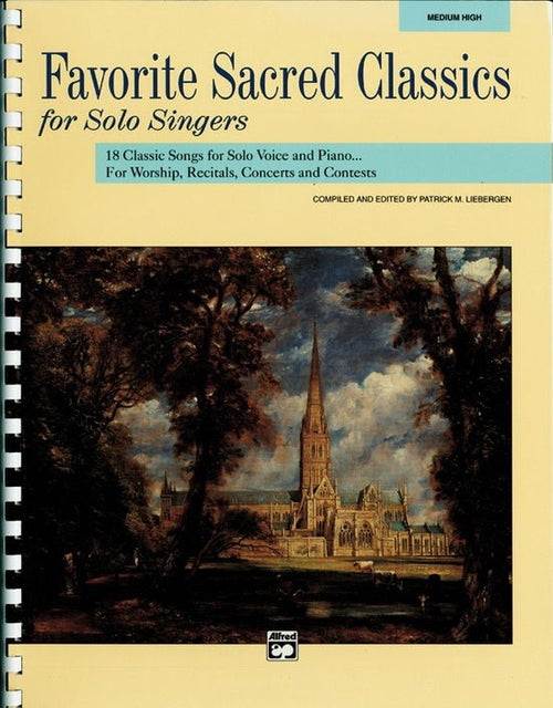Favorite Sacred Classics for Solo Singers Book Only Alfred Music Publishing Music Books for sale canada