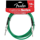 Fender California Series High Performance Instrument Cable 10ft Fender Guitar Accessories for sale canada