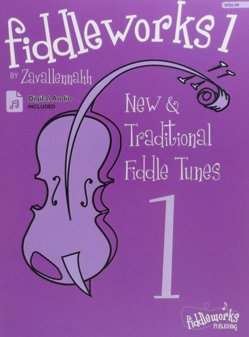 Fiddleworks 1 Music Book with Digital Audio Fiddleworks Publishing Music Books for sale canada