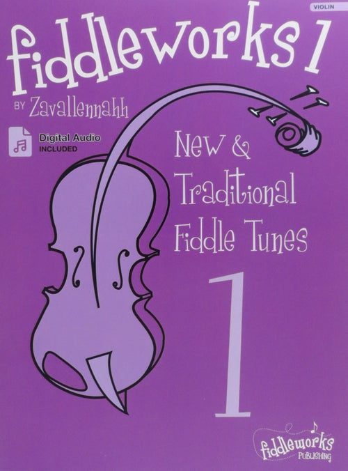 Fiddleworks 1 Music Book with Digital Audio Fiddleworks Publishing Music Books for sale canada