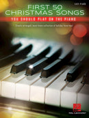 First 50 Christmas Songs, Easy Piano Hal Leonard Corporation Music Books for sale canada