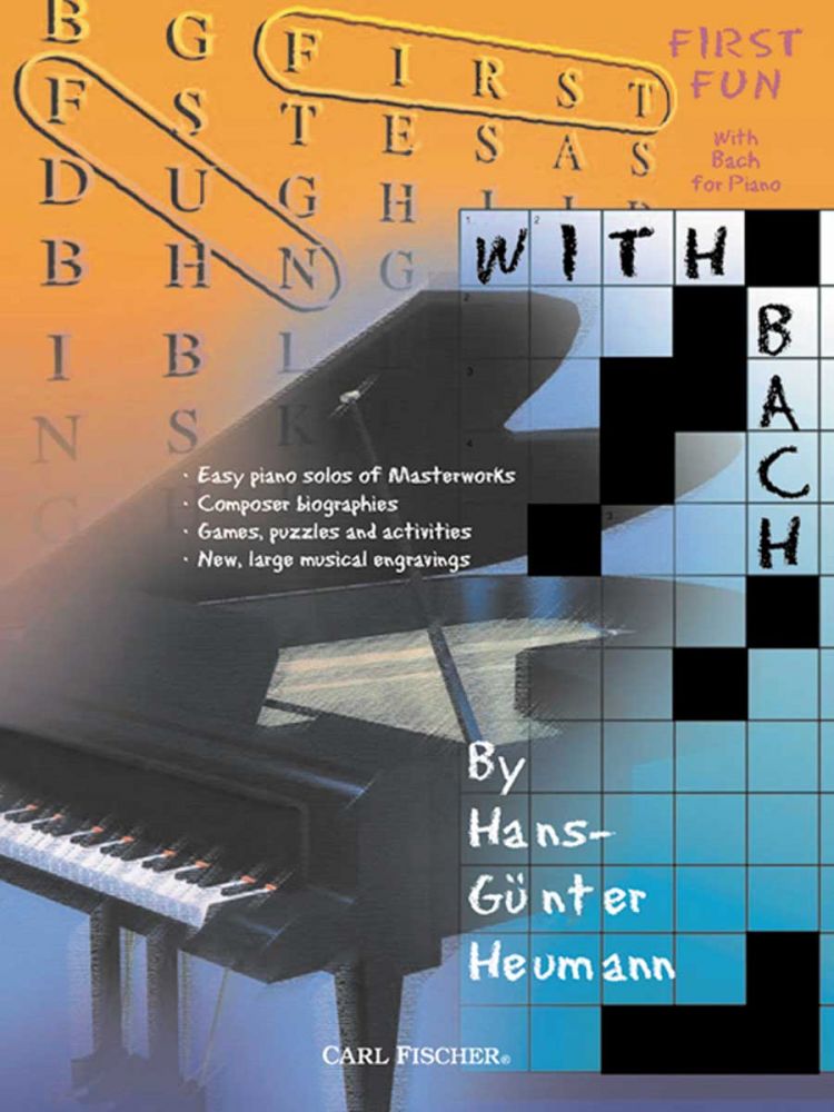 First Fun With Bach for Piano Carl Fischer Music Music Books for sale canada