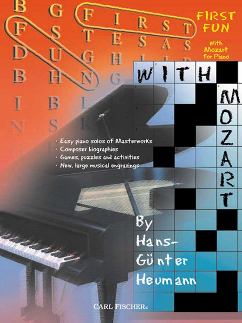 First Fun With Mozart for Piano Carl Fischer Music Music Books for sale canada