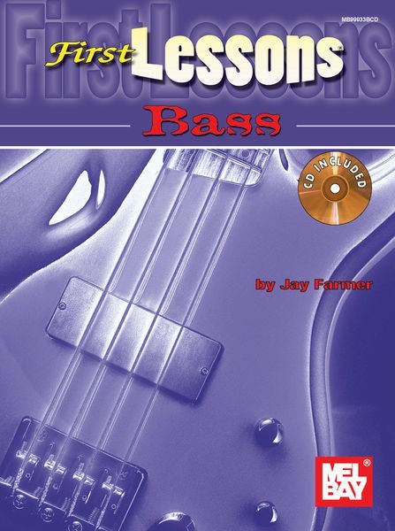 First Lessons Bass (Book & CD) Default Mel Bay Publications, Inc. Music Books for sale canada