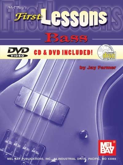 First Lessons Bass (Book & CD/DVD) Default Mel Bay Publications, Inc. Music Books for sale canada
