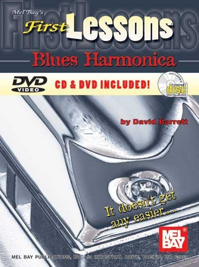 First Lessons Blues Harmonica (Book/CD/DVD Set) Mel Bay Publications, Inc. Music Books for sale canada