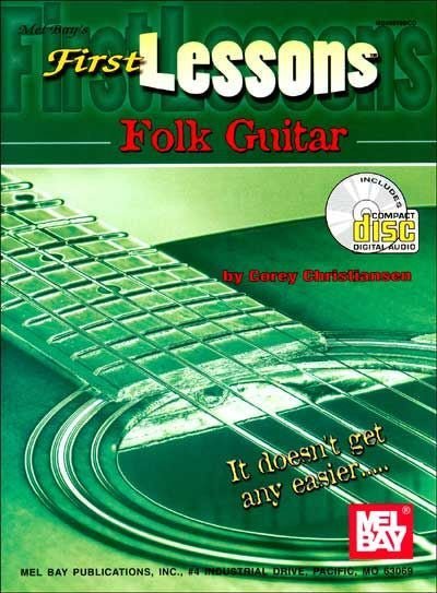 First Lessons Folk Guitar Default Mel Bay Publications, Inc. Music Books for sale canada