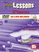 First Lessons Piano with CD & DVD Default Mel Bay Publications, Inc. Music Books for sale canada