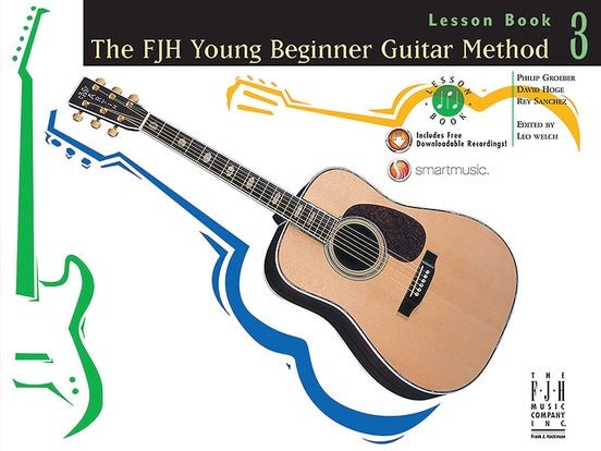 FJH Young Beginner Guitar Method, Lesson Book 3 FJH Music Company Music Books for sale canada