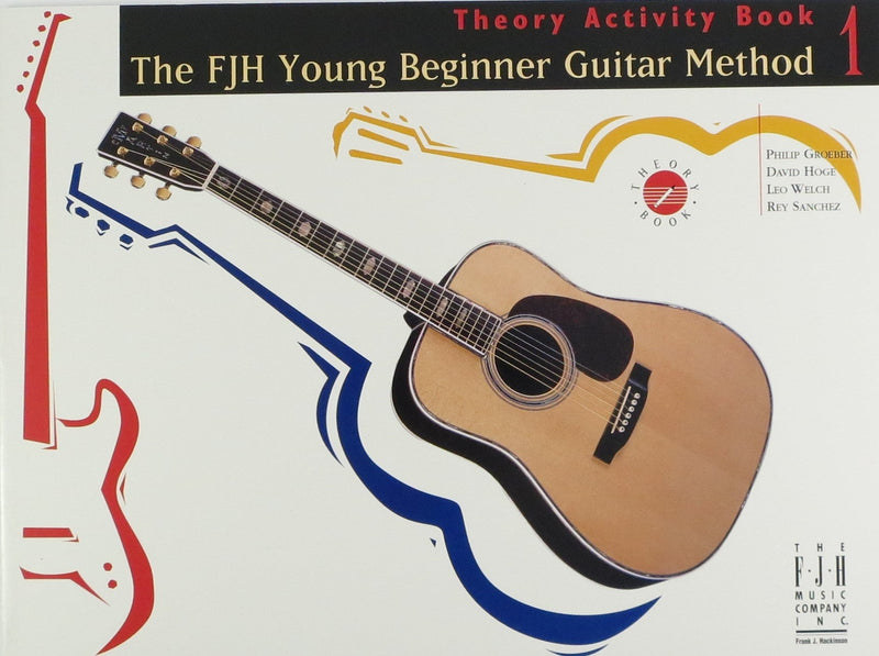 FJH Young Beginner Guitar Method, Theory Activity Bk 1 FJH Music Company Music Books for sale canada