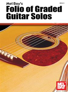 Folio of Graded Guitar Solos Mel Bay Publications, Inc. Music Books for sale canada