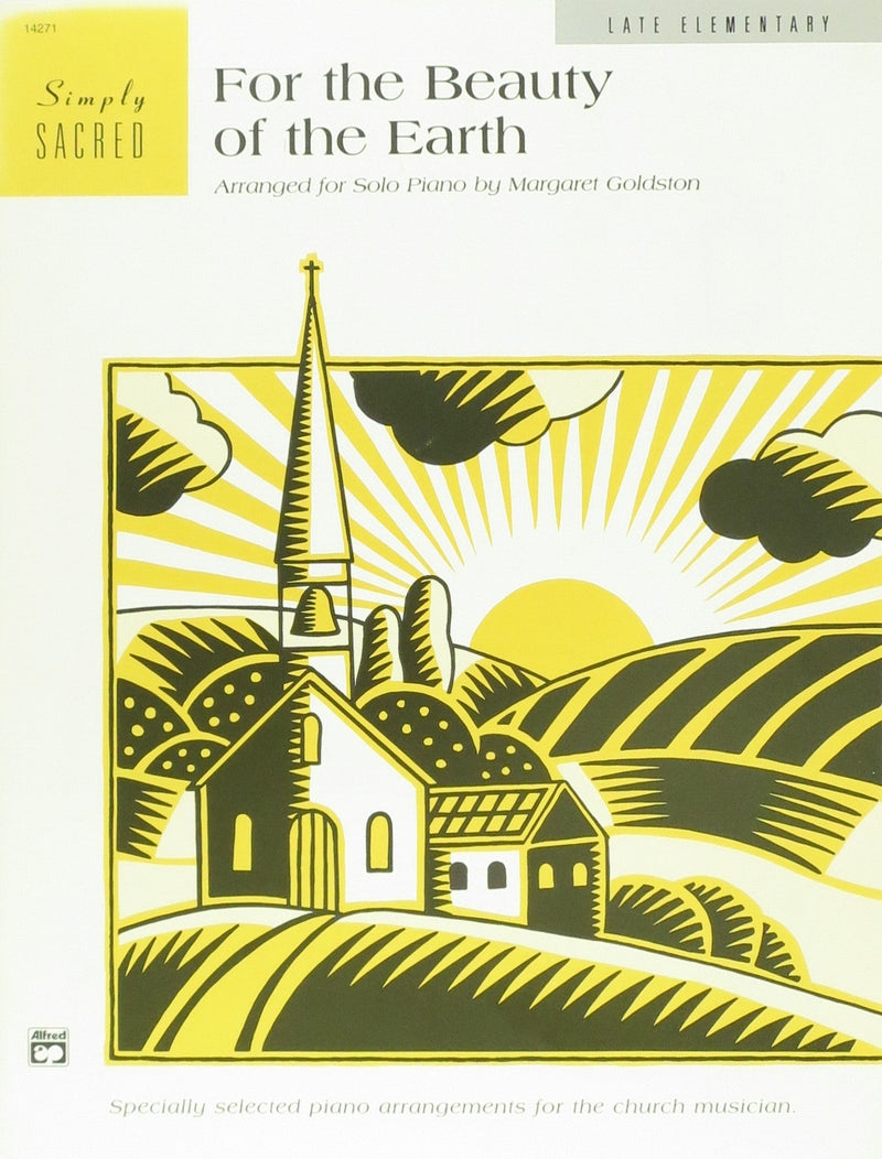 For the Beauty of the Earth Default Alfred Music Publishing Music Books for sale canada