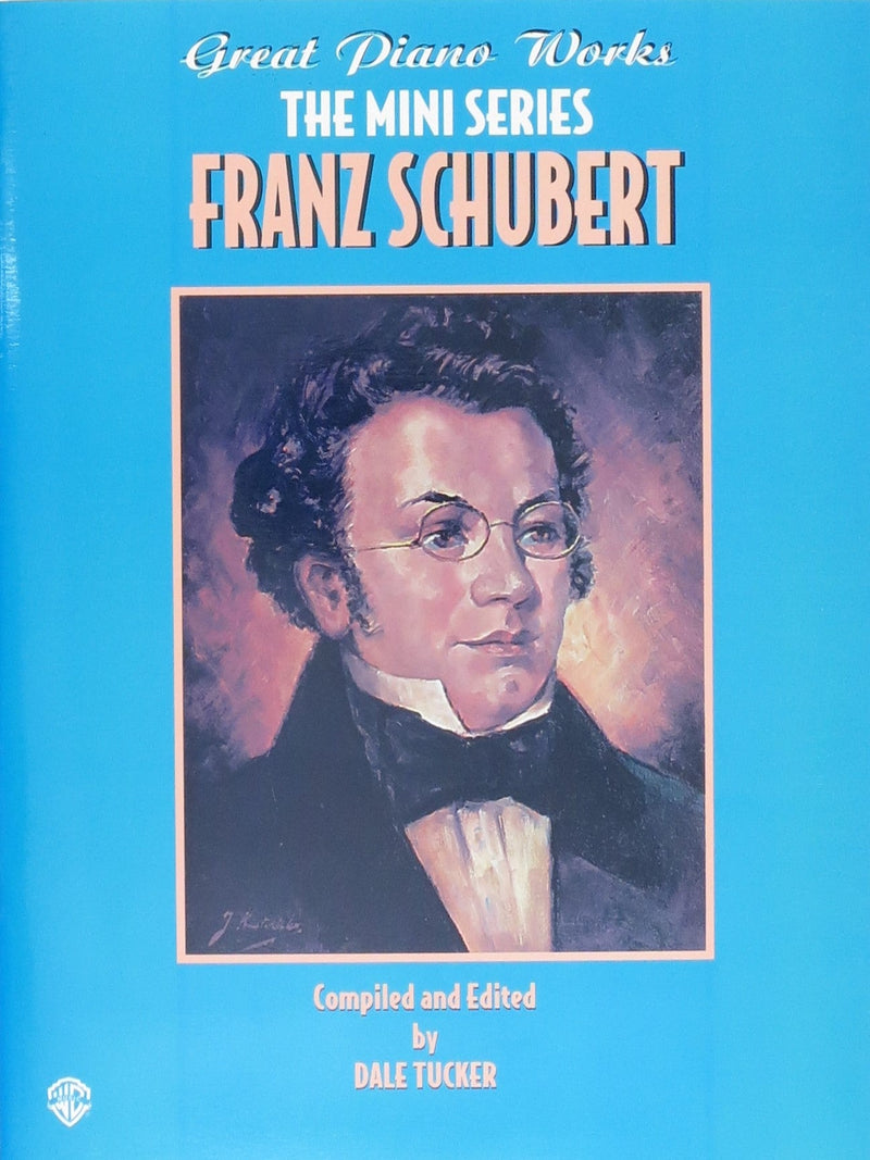 Franz Schubert, Great Piano Works, The Mini Series Default Alfred Music Publishing Music Books for sale canada