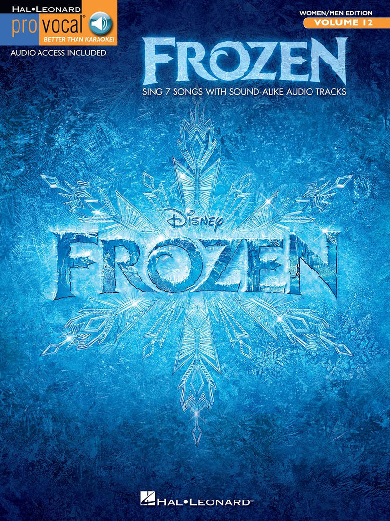 Frozen Pro Vocal Mixed Edition, Volume 12 Default Hal Leonard Corporation Music Books for sale canada