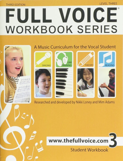 Full Voice Workbook Series Level Three Full Voice Music Music Books for sale canada