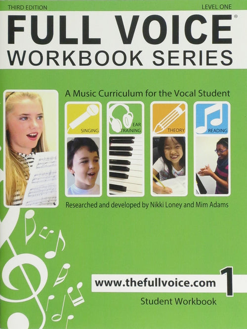 Full Voice Workbook Series Level One Full Voice Music Music Books for sale canada
