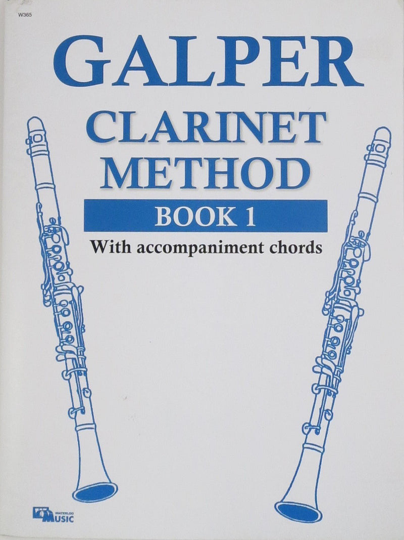 Galper Clarinet Method - Book 1 Mayfair Music Music Books for sale canada