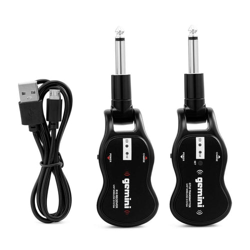 Gemini UHF Wireless Guitar System (512-541.7MHz) Gemini Guitar Accessories for sale canada