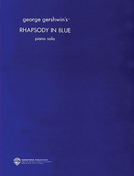 George Gershwin's Rhapsody in Blue (Original) for Piano Default Alfred Music Publishing Music Books for sale canada