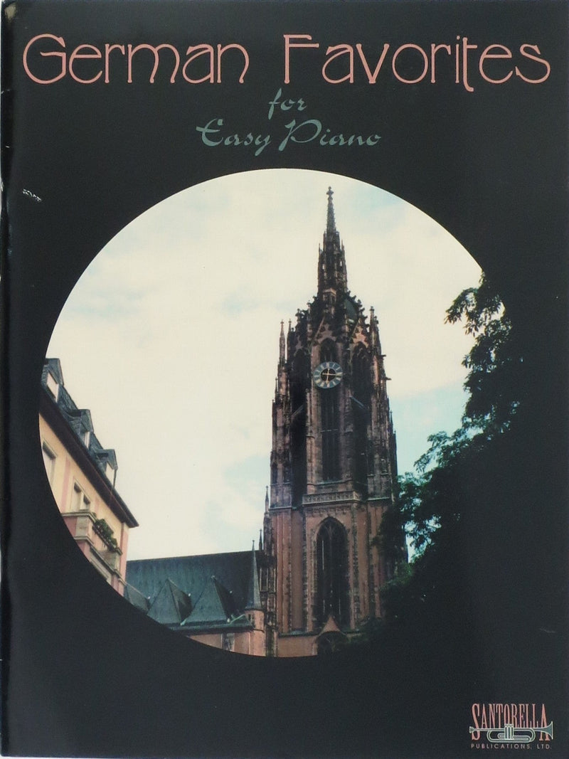 German Favorites for Easy Piano Default Santorella Publications Music Books for sale canada
