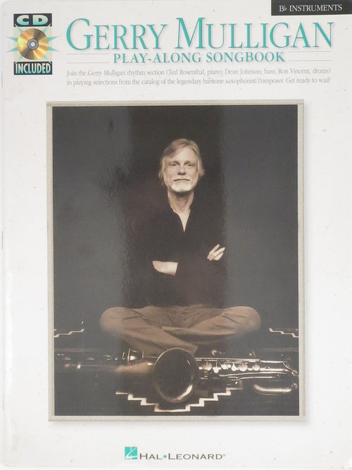 GERRY MULLIGAN Play-Along Songbook (Book & CD) Hal Leonard Corporation Music Books for sale canada