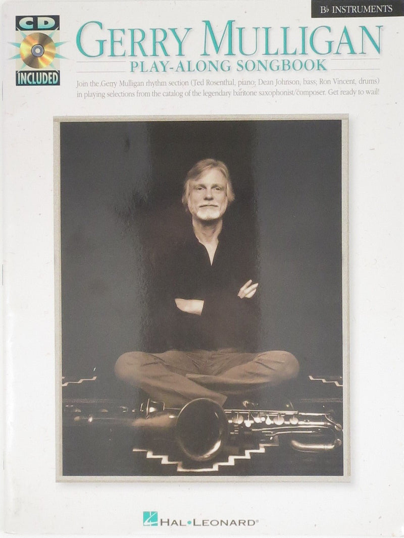 GERRY MULLIGAN Play-Along Songbook (Book & CD) Hal Leonard Corporation Music Books for sale canada