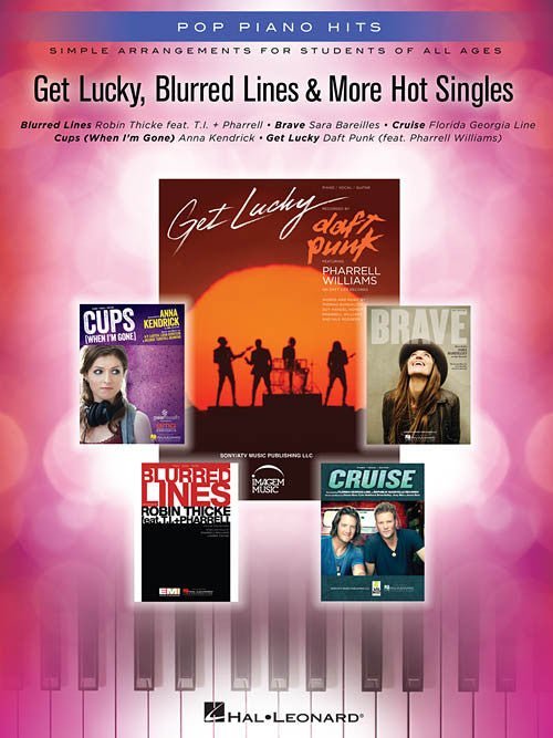 Get Lucky, Blurred Lines & More Hot Singles Default Hal Leonard Corporation Music Books for sale canada