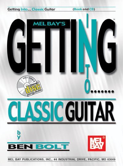 Getting into Classic Guitar Default Mel Bay Publications, Inc. Music Books for sale canada