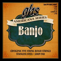 GHS American Series Cryogenic Five String Banjo Strings GHS Music Products Stringed Accessories for sale canada