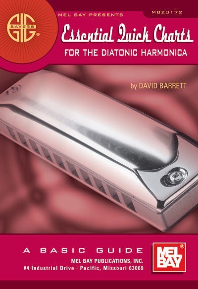 Gig Savers: Essential Quick Charts for the Diatonic Harmonica Default Mel Bay Publications, Inc. Music Books for sale canada