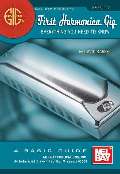 Gig Savers: First Harmonica Gig Everything You Need to Know Default Mel Bay Publications, Inc. Music Books for sale canada
