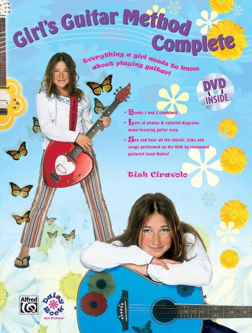 Girl's Guitar Method Complete, Book & DVD Alfred Music Publishing Music Books for sale canada
