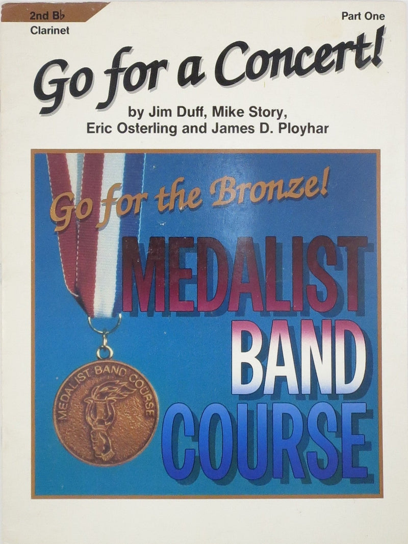 Go For a Concert! - 2nd Bb Clarinet - Part 1 CPP Belwin,Inc Music Books for sale canada
