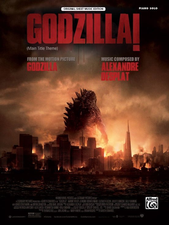 Godzilla Alfred Music Publishing Music Books for sale canada