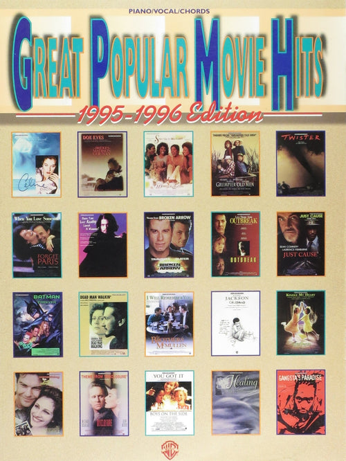 Great Popular Movie Hits, 1995-1996 Edition Default Alfred Music Publishing Music Books for sale canada