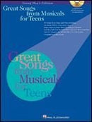 Great Songs from Musicals for Teens Young Men's Edition, Book & CD Default Hal Leonard Corporation Music Books for sale canada