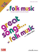 GREAT SONGS OF FOLK MUSIC Hal Leonard Corporation Music Books for sale canada