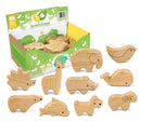 Green Tones Green Tones Set of 10 Animal Shaker Green Tones Accessories for sale canada