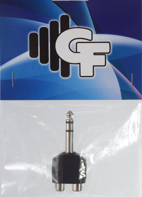 GRF COUPLER TRANSFORMER - RCA FEMALE (2X) X 1/4 MALE STEREO Groove Factory Accessories for sale canada