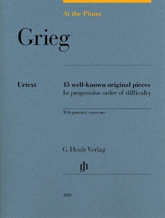 Grieg: At the Piano 15 Well-Known Original Pieces in Progressive Order Hal Leonard Corporation Music Books for sale canada