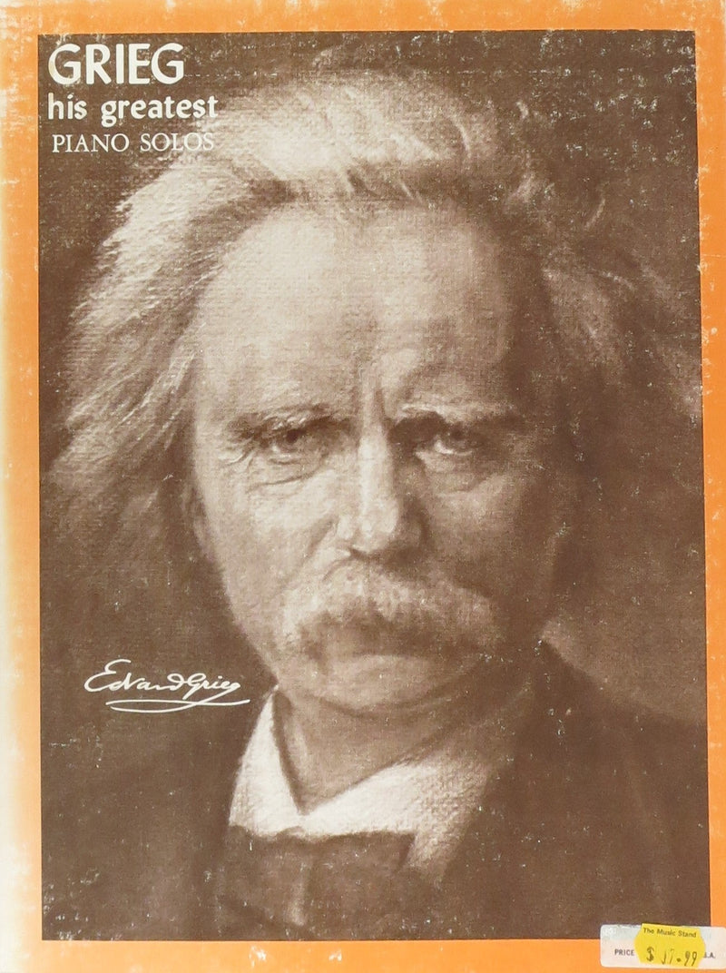 Grieg, His Greatest Piano Solos Ashley Publications Inc. Music Books for sale canada