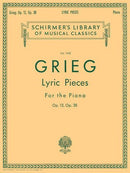 Grieg, Lyric Pieces, Vol. 1952: Op. 12, Op.38 For the Piano Default Hal Leonard Corporation Music Books for sale canada